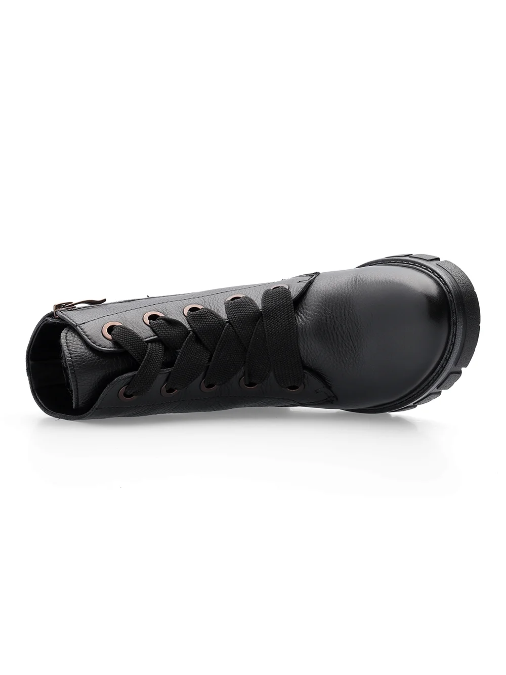 Schnürstiefelette Dover schwarz