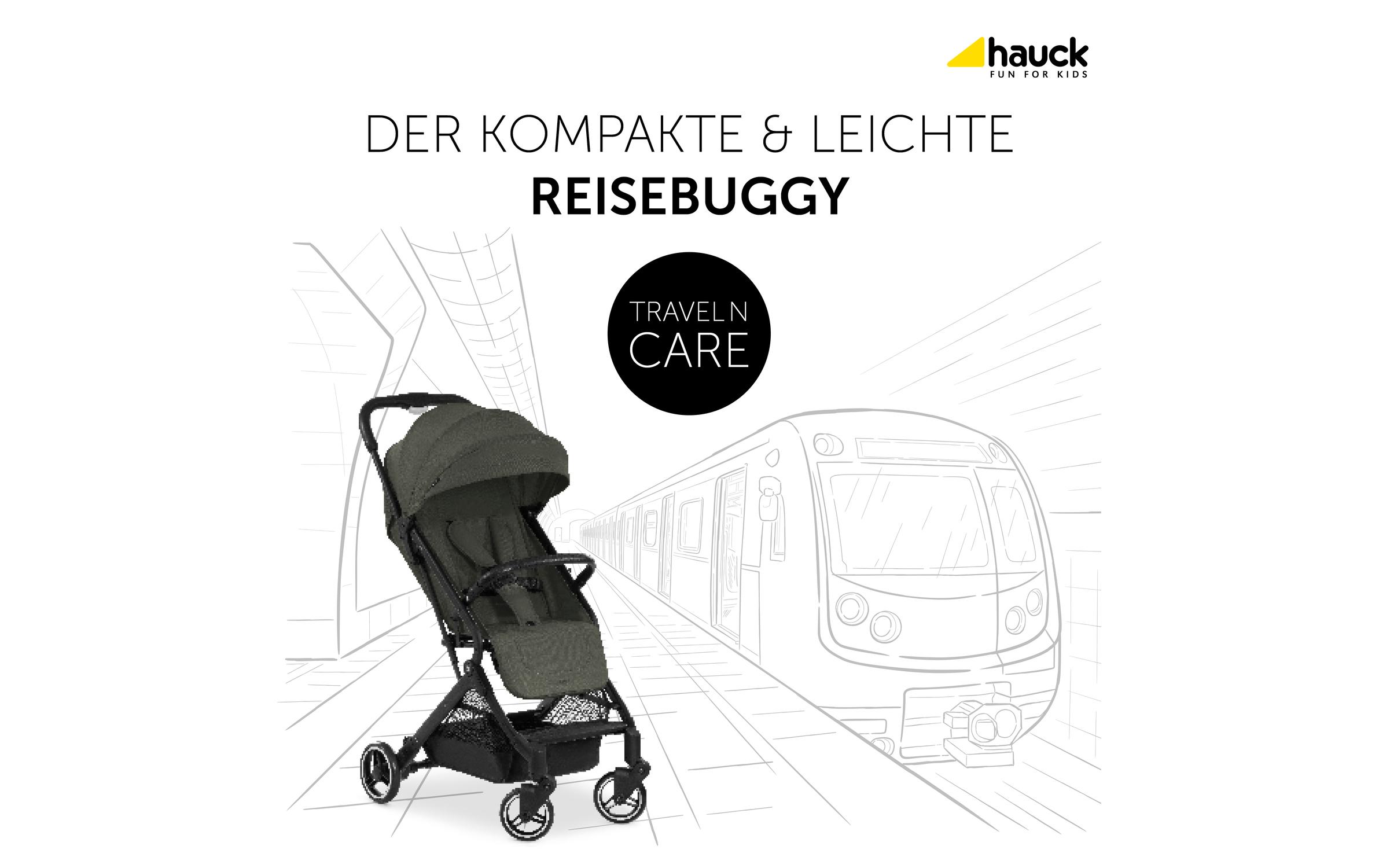 Buggy Travel N Care Dark Olive<br>Handlicher, kompakt verstaubarer Kinderwagen