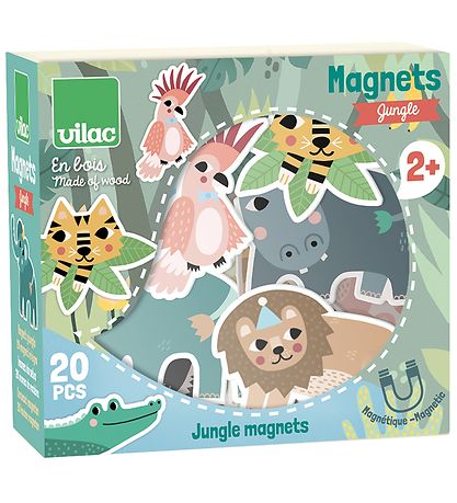 Vilac Magnete - 20 Teile - Jungle