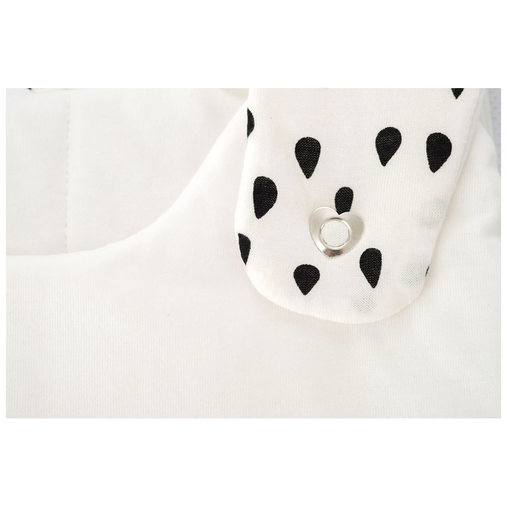 TräumelandTräumeland   Babyschlafsack Set Tropfen schwarz 80/86
