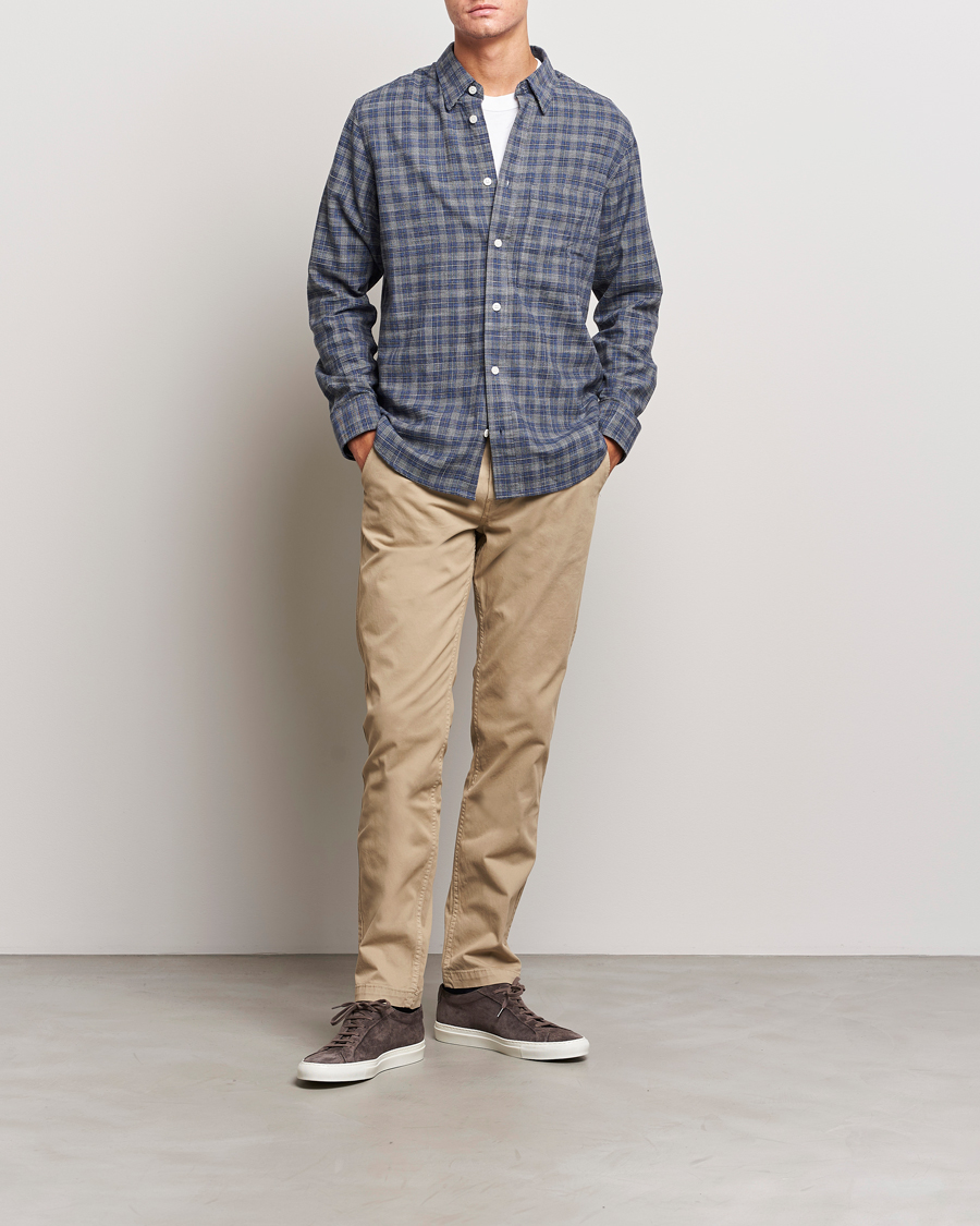 NN07 Marco Slim Fit Stretch Chinos Khaki