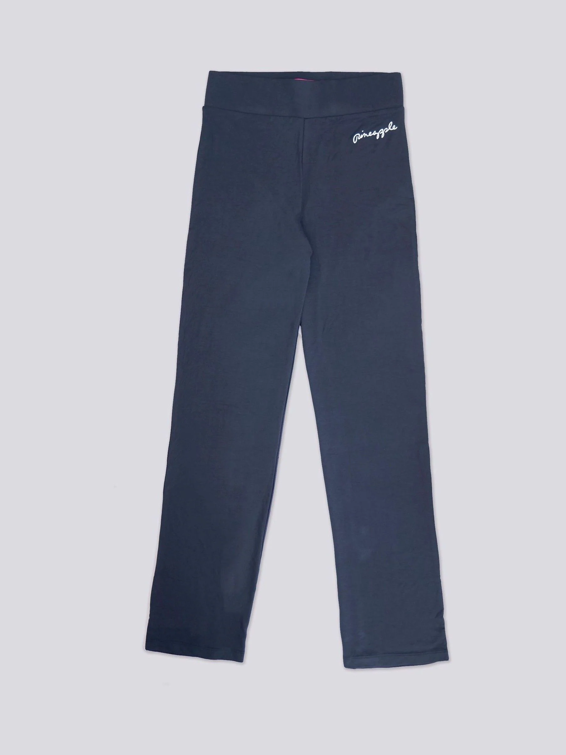 Donkergrijs - Pineapple viscose joggingbroek