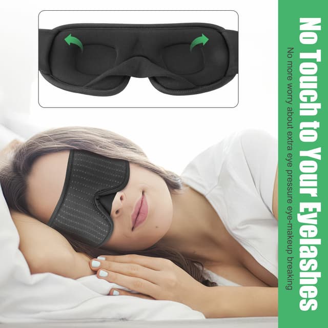 3D sovemaske øjenmaske