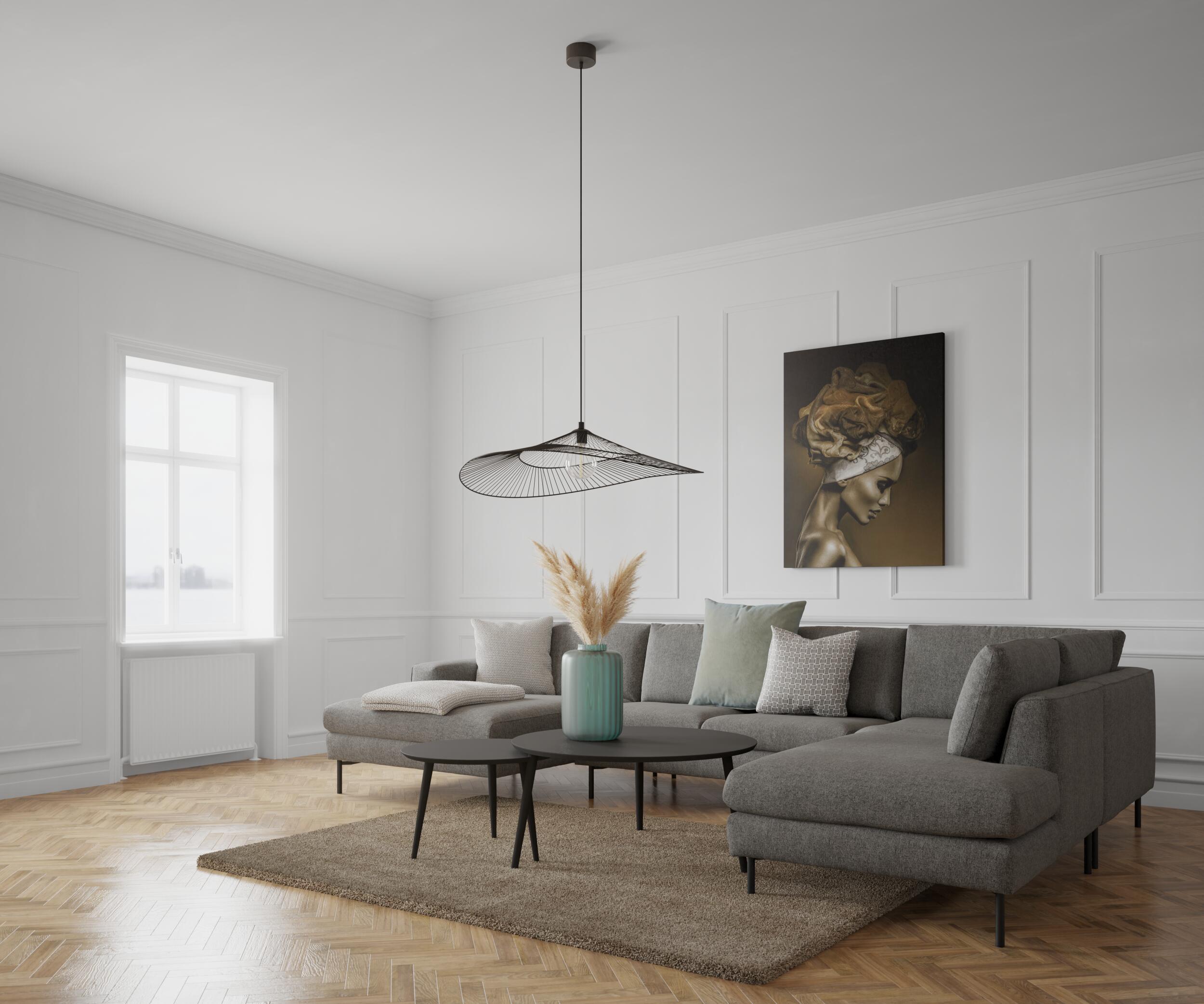 Nyland højrevendt hjørnesofa med chaiselong
