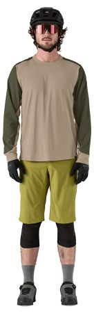 DIRT CRAFT Herren-Langarmshirt  seabird grey  S