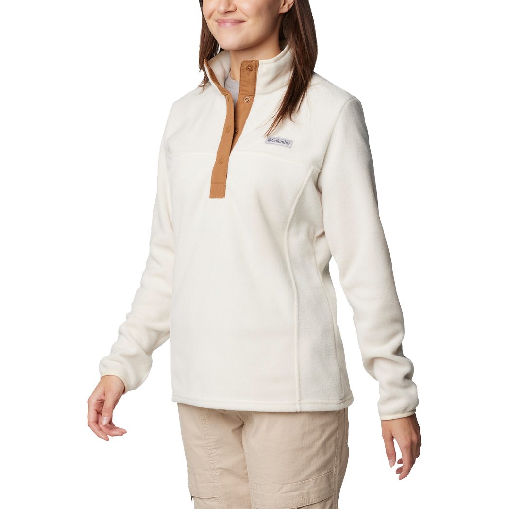 Columbia Benton Springs™ 1/2 Snap Pullover Damen chalk