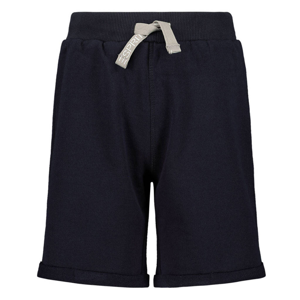 ESPRIT T-shirt + short met logoprint wit/zwart
