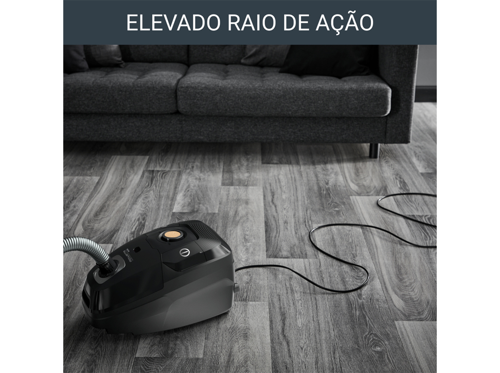 ASPIRADOR COM SACO ROWENTA RO6189EA GREEN FORCE EFFITECH - 4.5L/400W