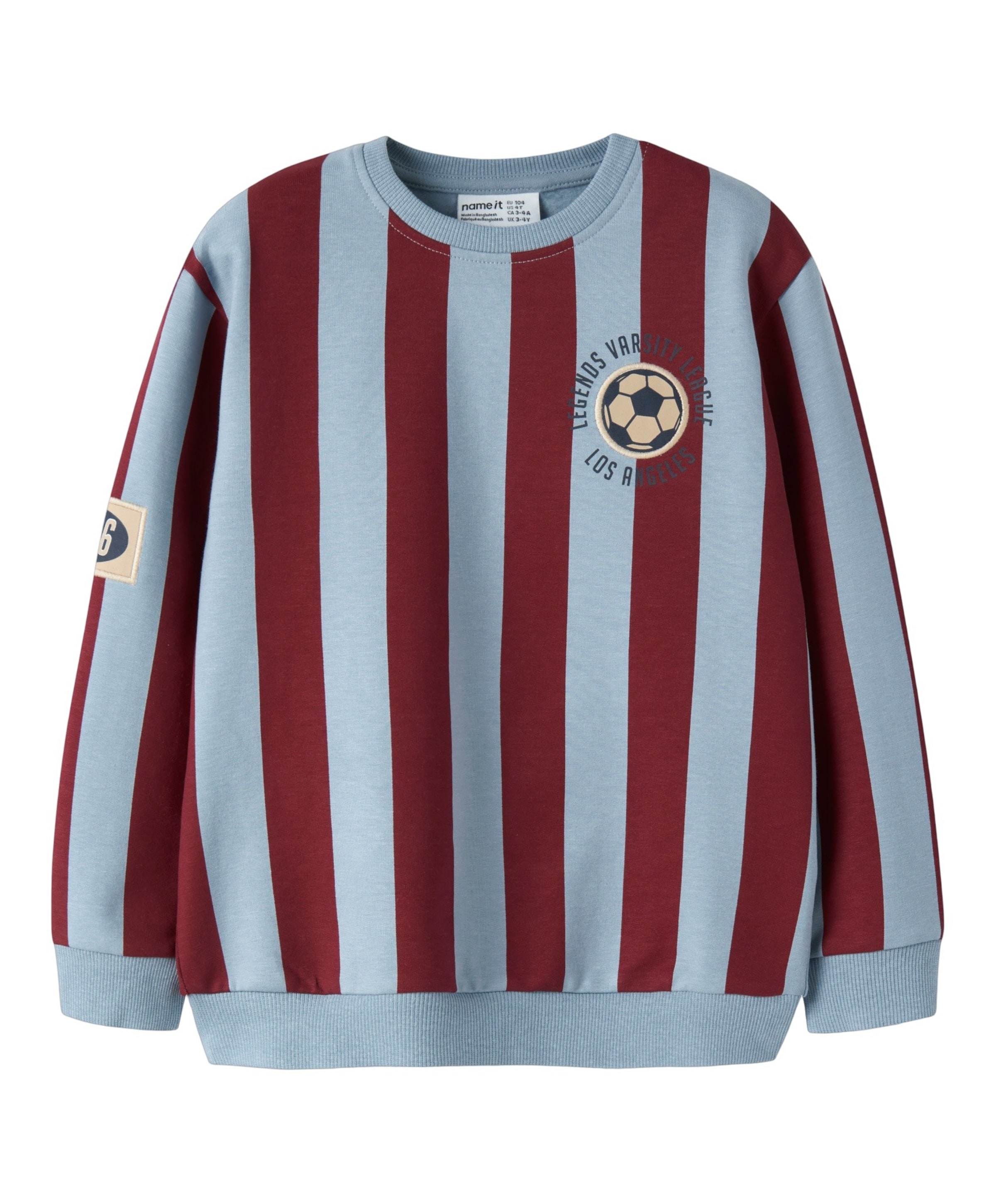 Name it Meisjes sweater blauw