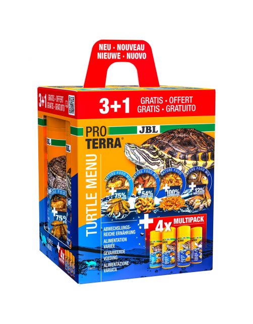 Jbl Proterra Turtle Menu - Voer - 250 ml 3+1