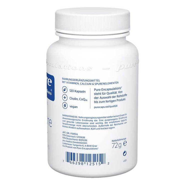Pure Encapsulations all-in-one 50 + Kapseln, 120 St