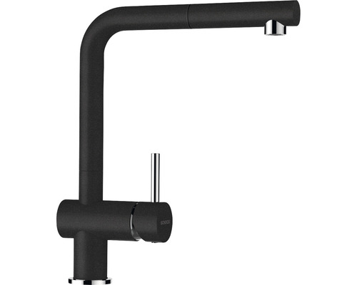 Keukenkraan met handdouche Schock Epos onyx 540120