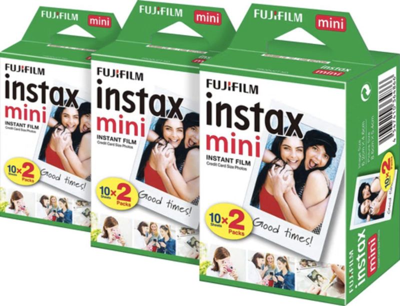 Fujifilm Instax Mini Film - Wit - 6 x 10 stuks