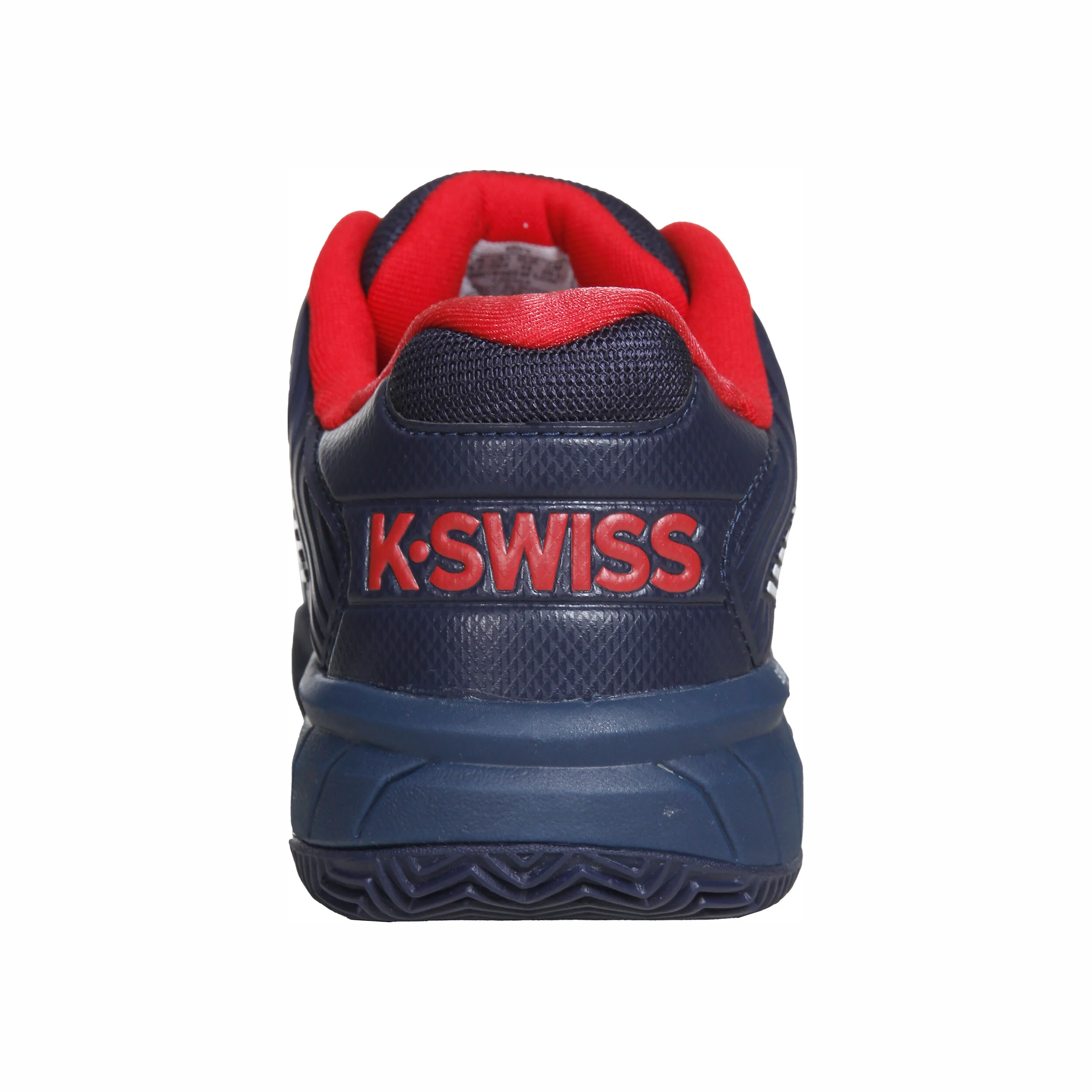 K-Swiss Hypercourt Express 2 Chaussure Terre Battue Hommes - Bleu Foncé , Rouge