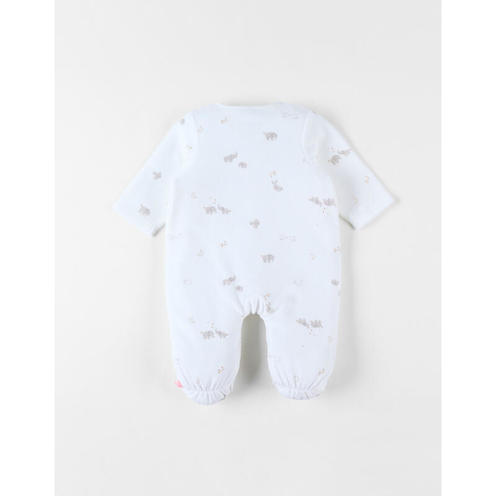 Pyjama velours - Bali et Moka écru - 6m - NOUKIE 'S