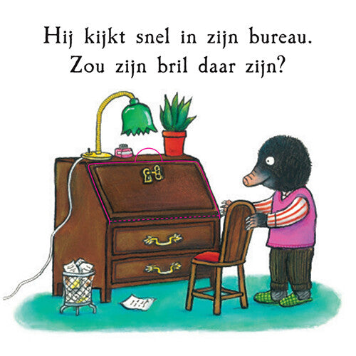 Uitgeverij lemniscaat flapjesboek de bril van mol