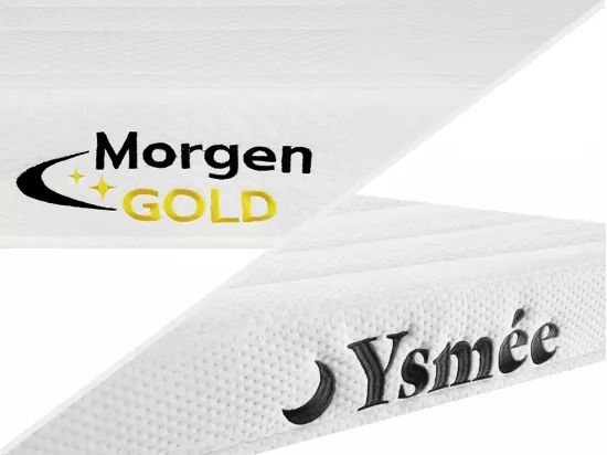 Ensemble 90 x 190 cm sommier coffre blanc + matelas mousse 7 zones ép.12cm - STELO KIDS de MORGENGOLD