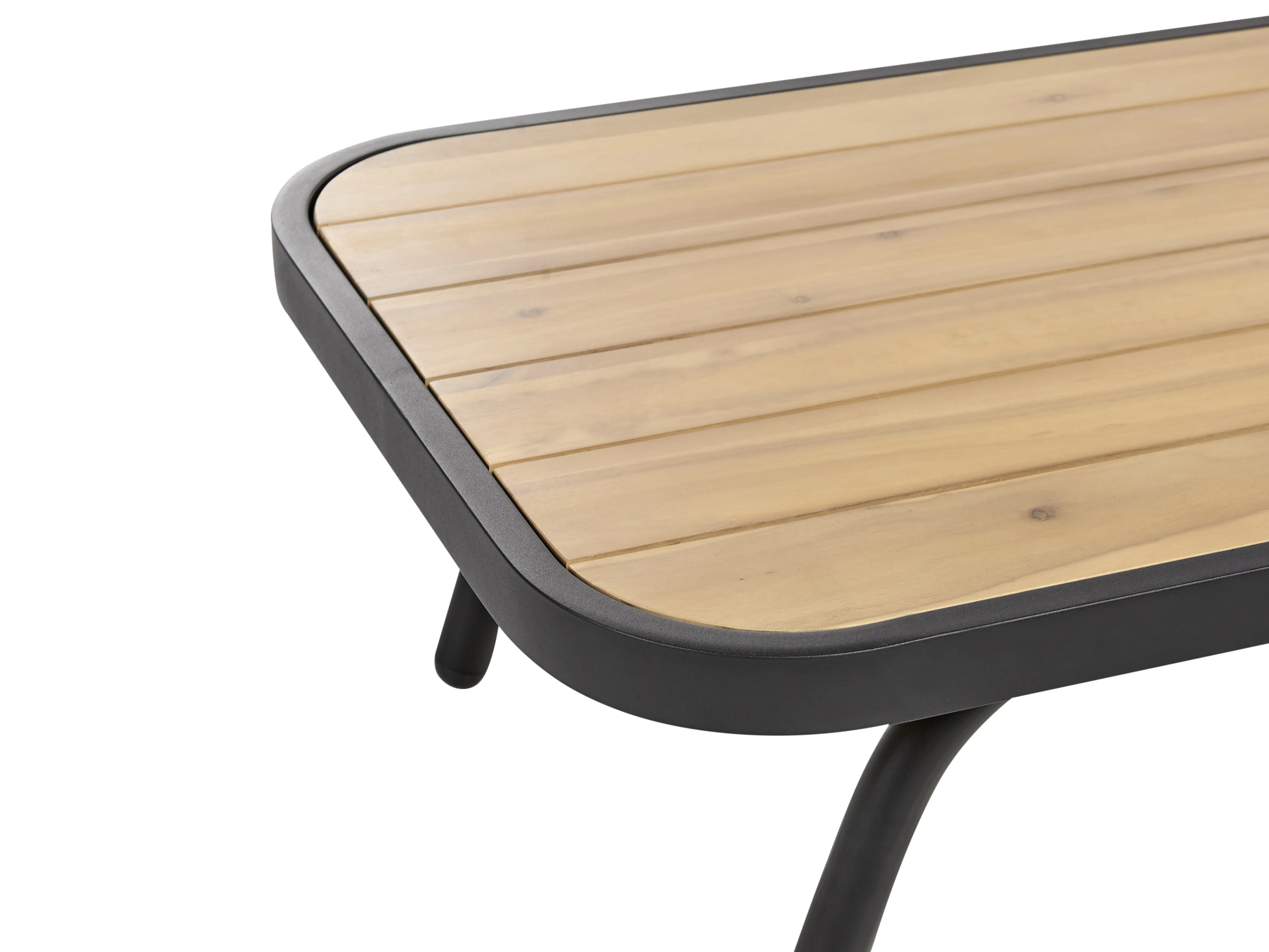 Loungeset met tafel 4-zits MINOZZO Gecertificeerd acaciahout Olijfgroen
