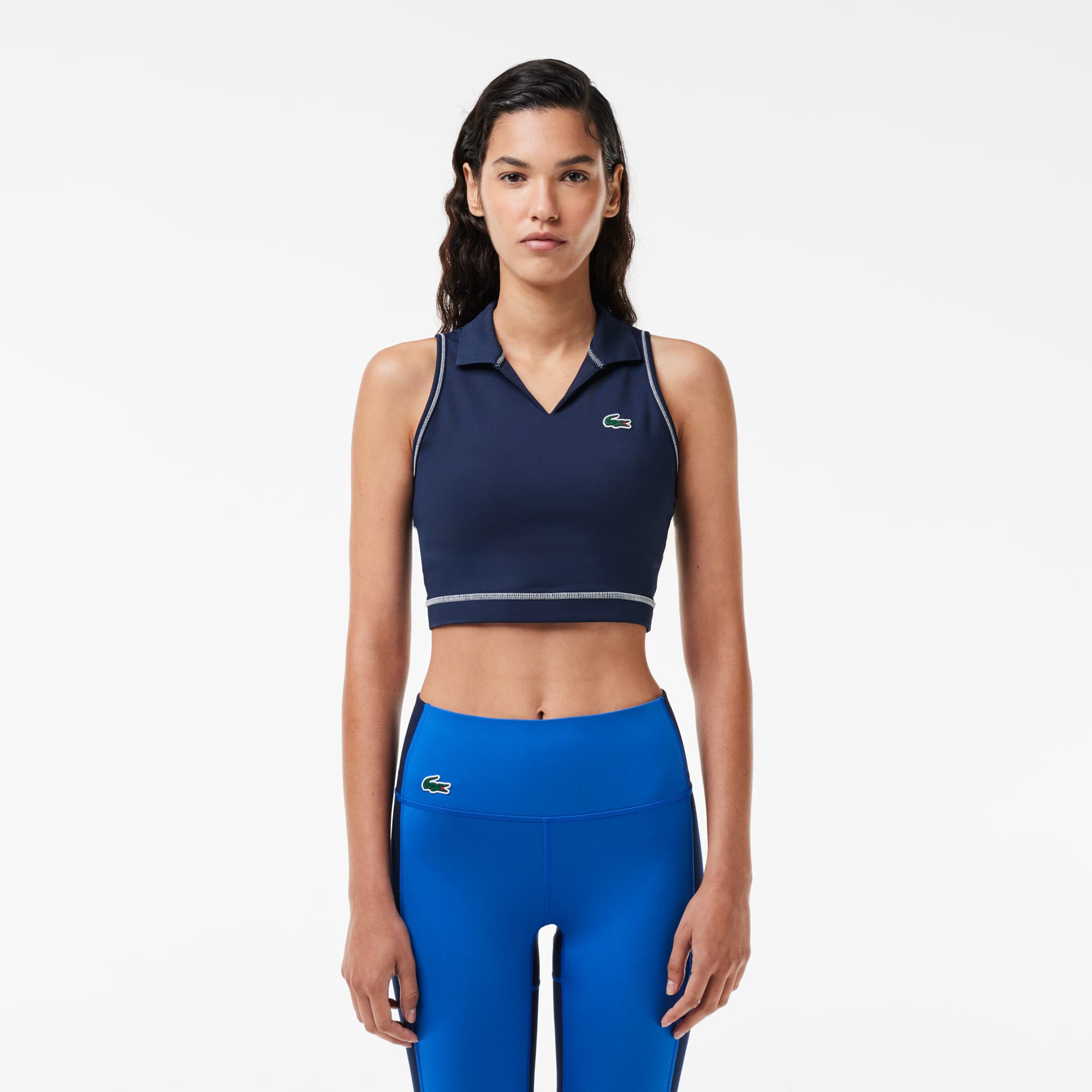 Brassière Sport inspiration polo Brassières & Leggings - Bleu - Lacoste - Femme