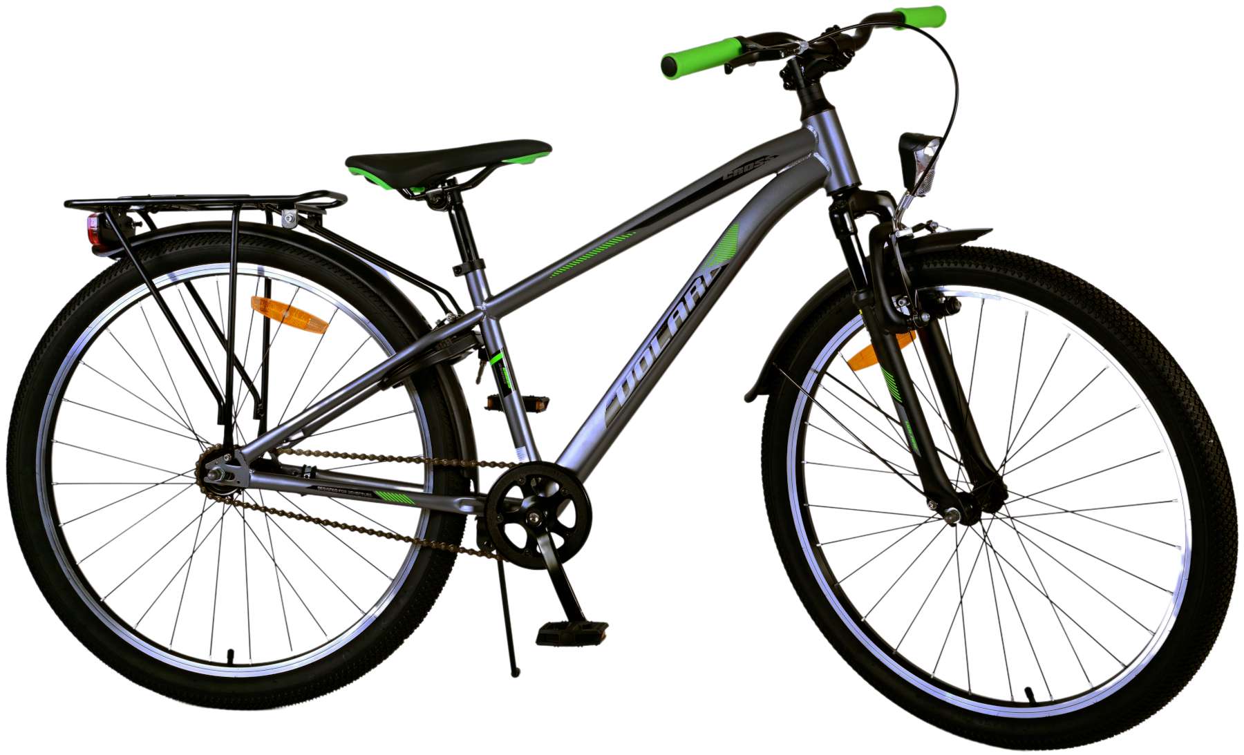 TPFSports Cross Kinderfahrrad - Jungen - Rücktritt + Handbremse - 26 Zoll - Blau