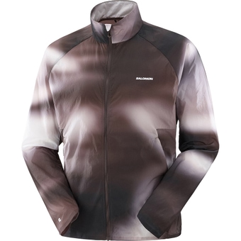 Salomon SHKout Fly Graphic Jacke Iron Herren