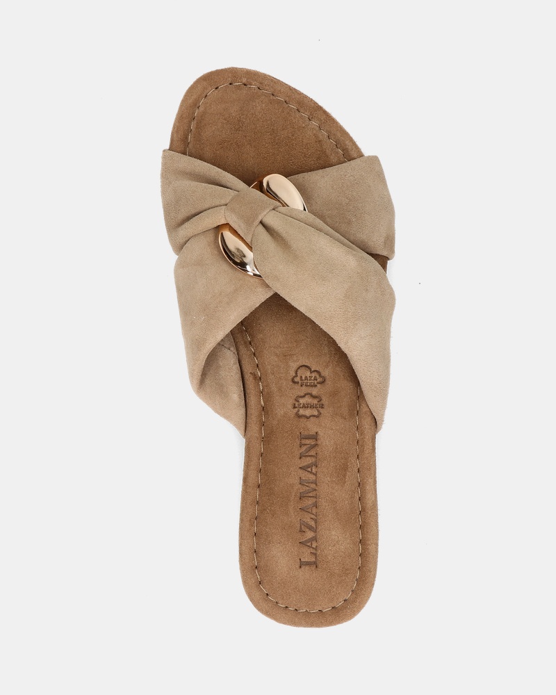 Lazamani Slippers  - beige