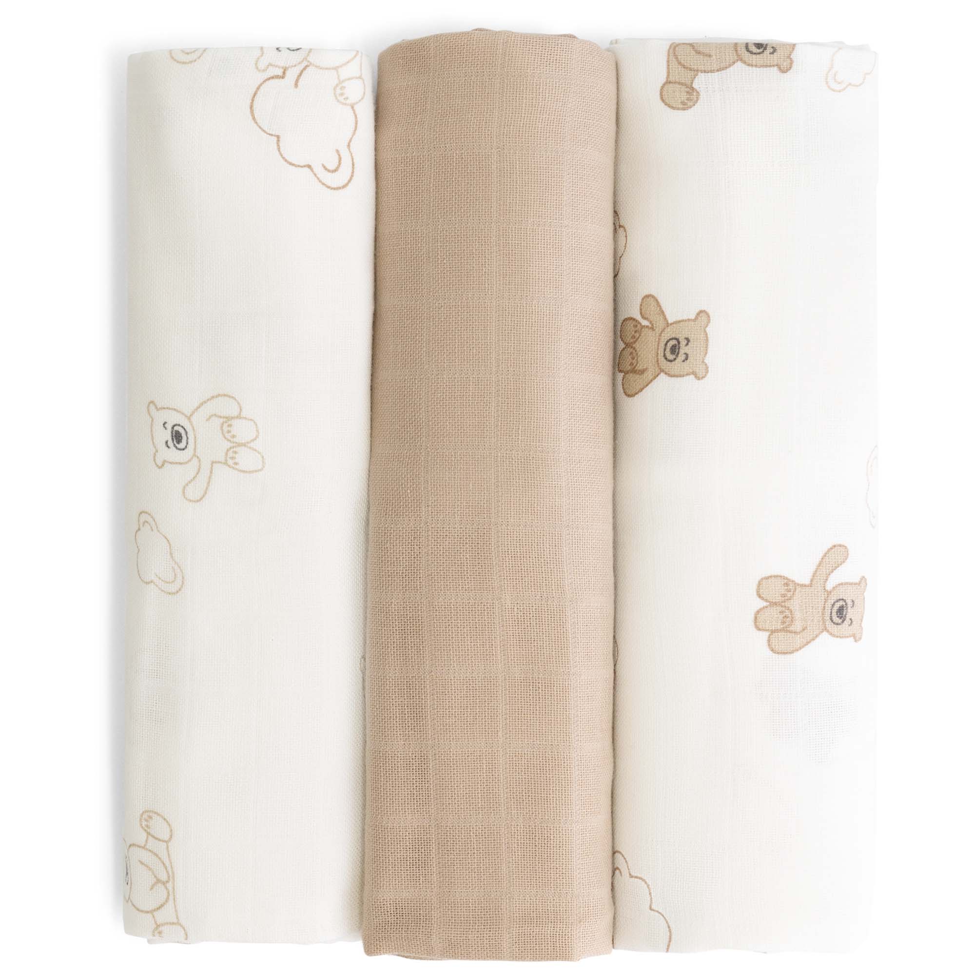 Prénatal hydrofiel luiers 3 stuks beige - Prénatal