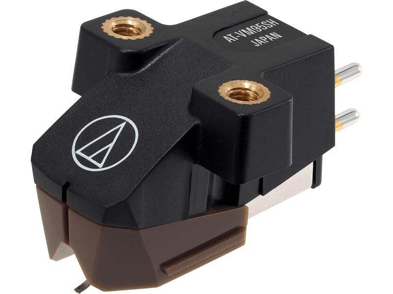 Audio-Technica Tonabnehmer AT-VM95SH/H inklusive Headshell Stereotonabnehmer AT-VM95SH mit Headshell AT-HS6BK