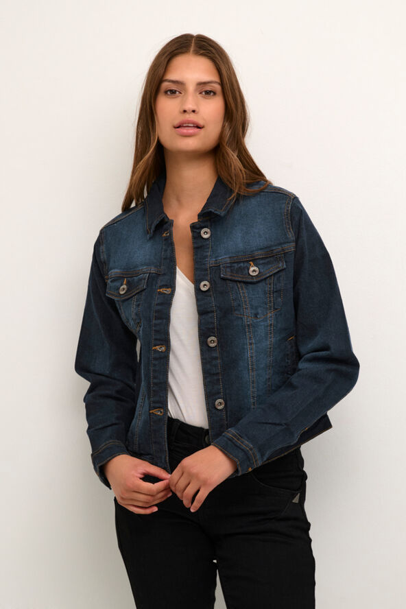 Cream Lisa denim jacket Denim blue