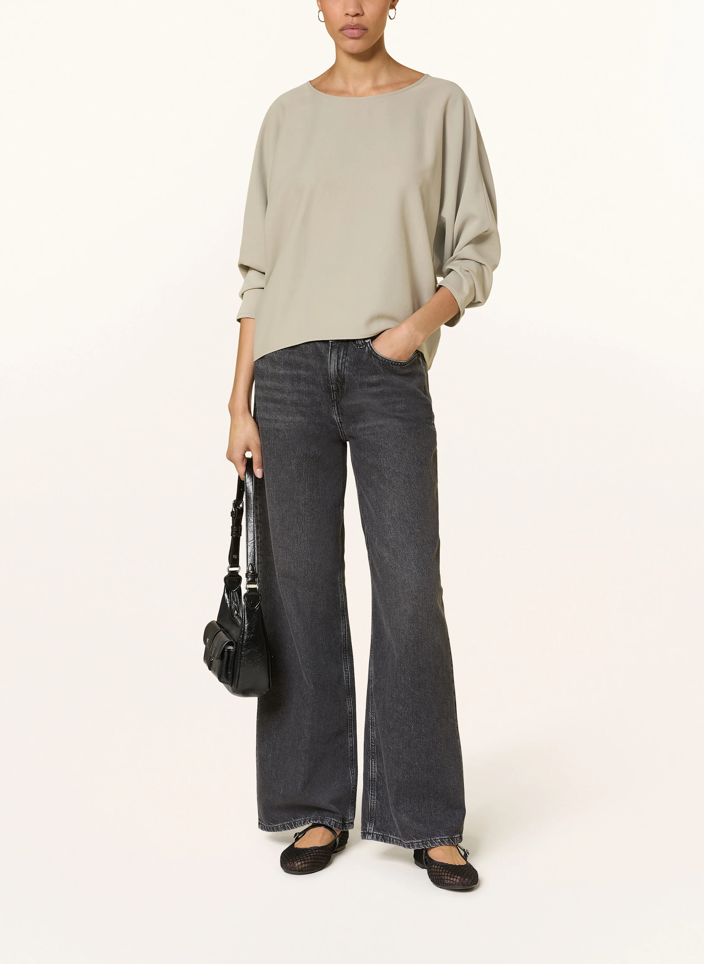 DRYKORN Blusenshirt NIALINI aus Satin