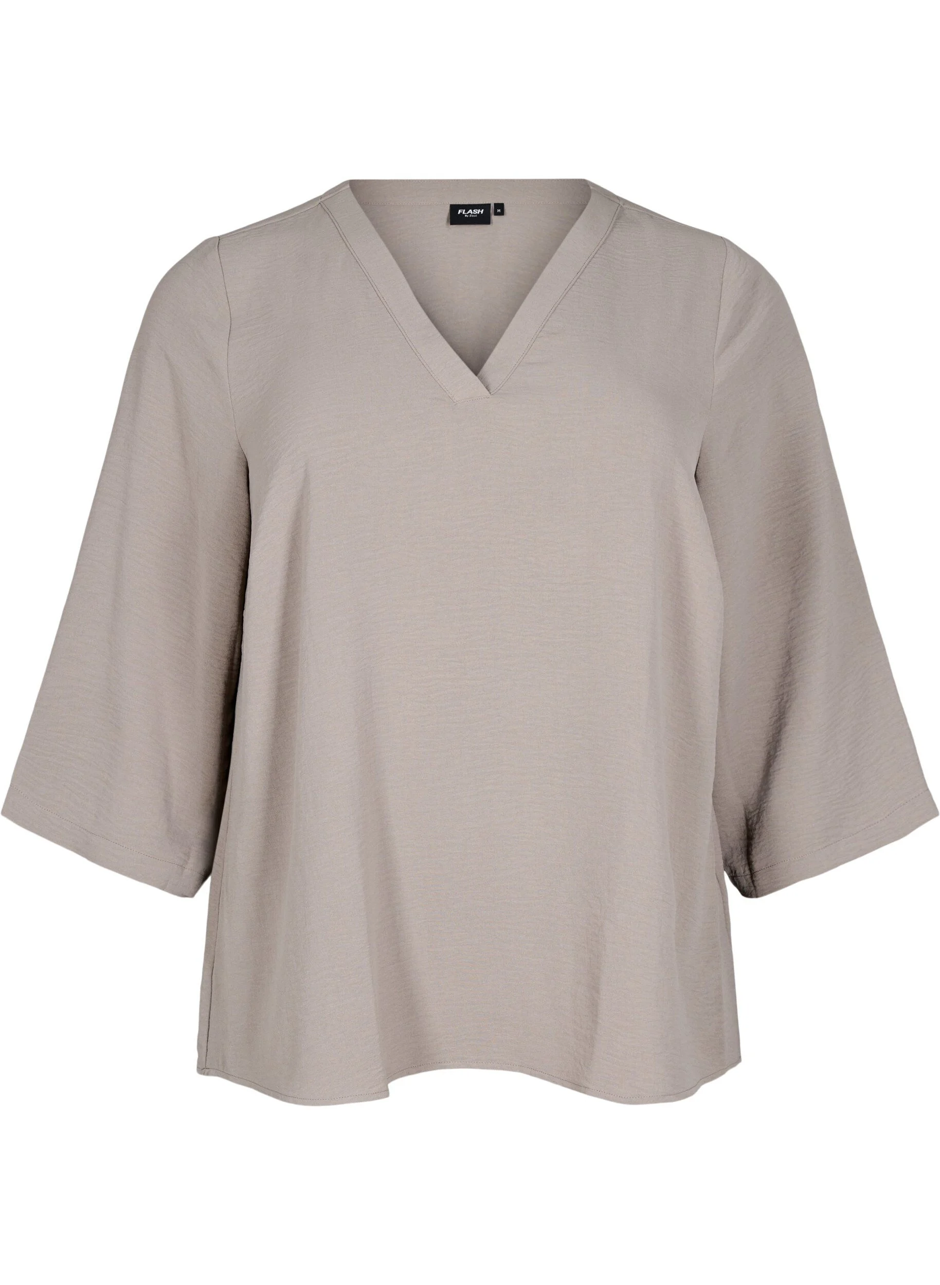 FLASH - Bluse med 3/4 ærmer