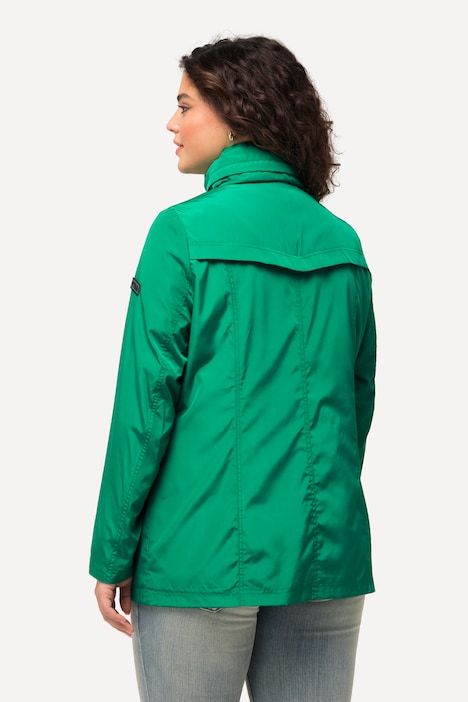 HYPRAR Funktionsjacke, Stehkragen, Kapuze, 2-Wege-Zipper