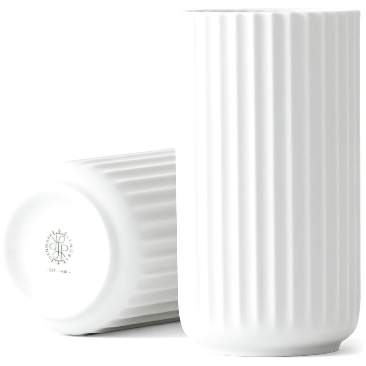Vase 15 cm Hvit