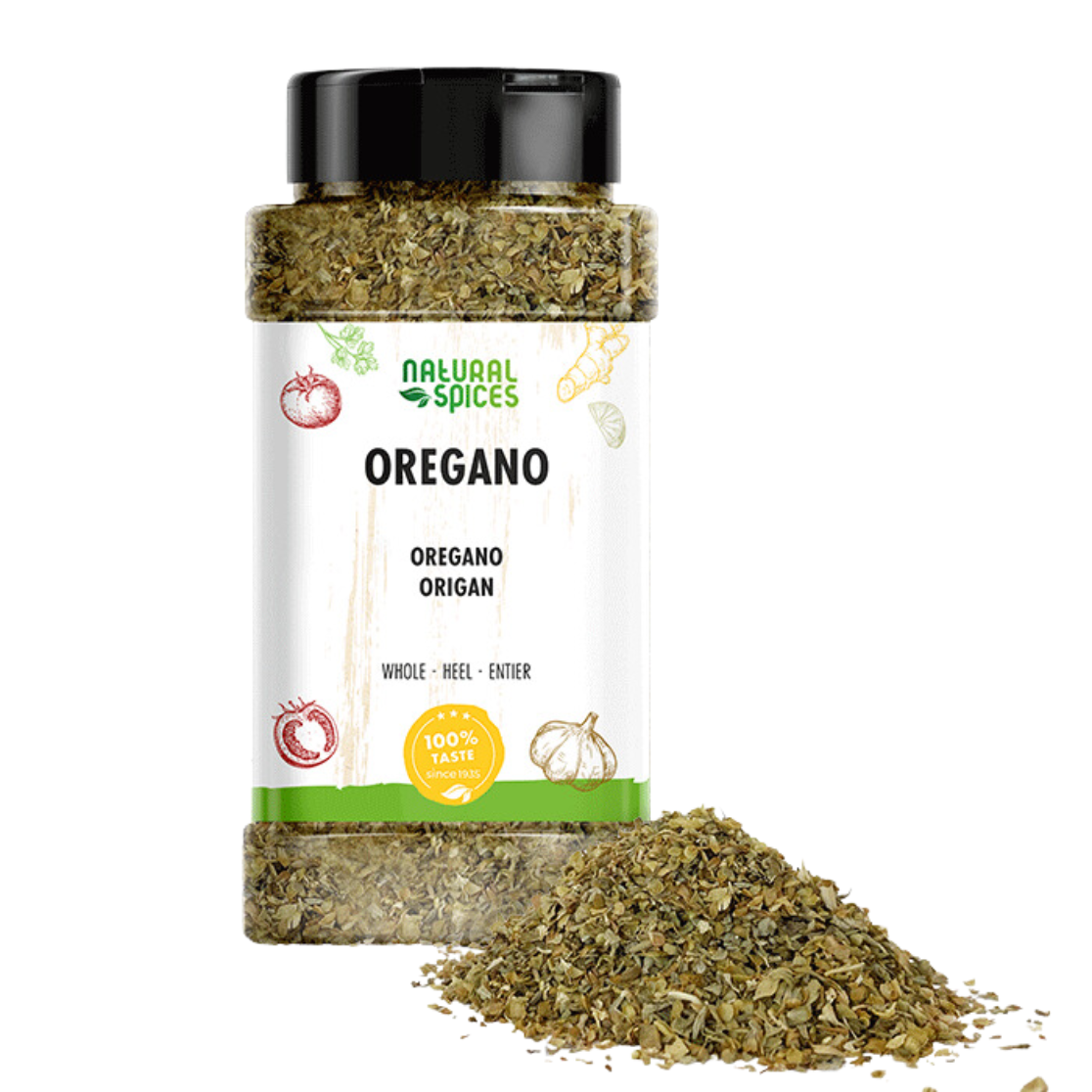 Natural Spices Oregano blad 100 gram