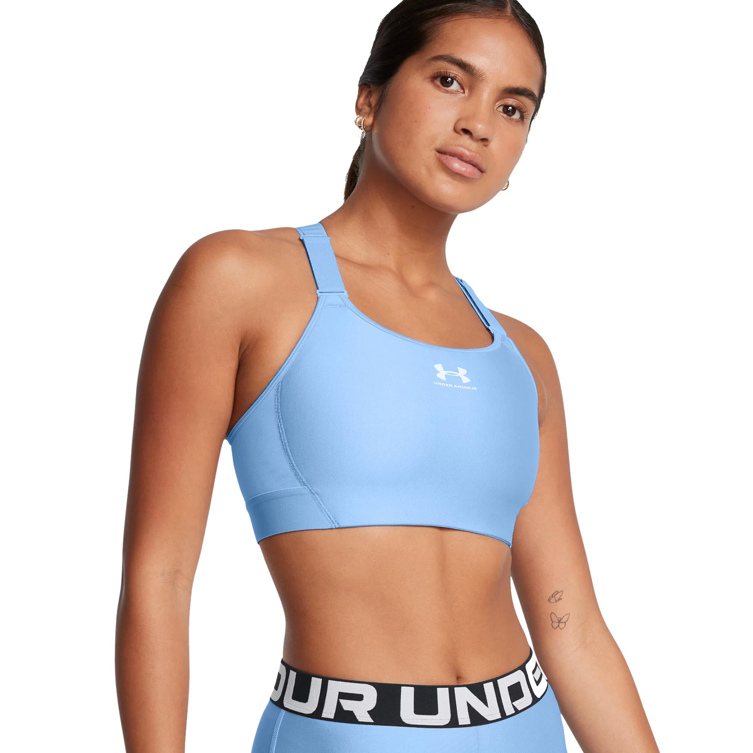 Under Armour HeatGear High Soutien-gorge Sport Femmes - Bleu