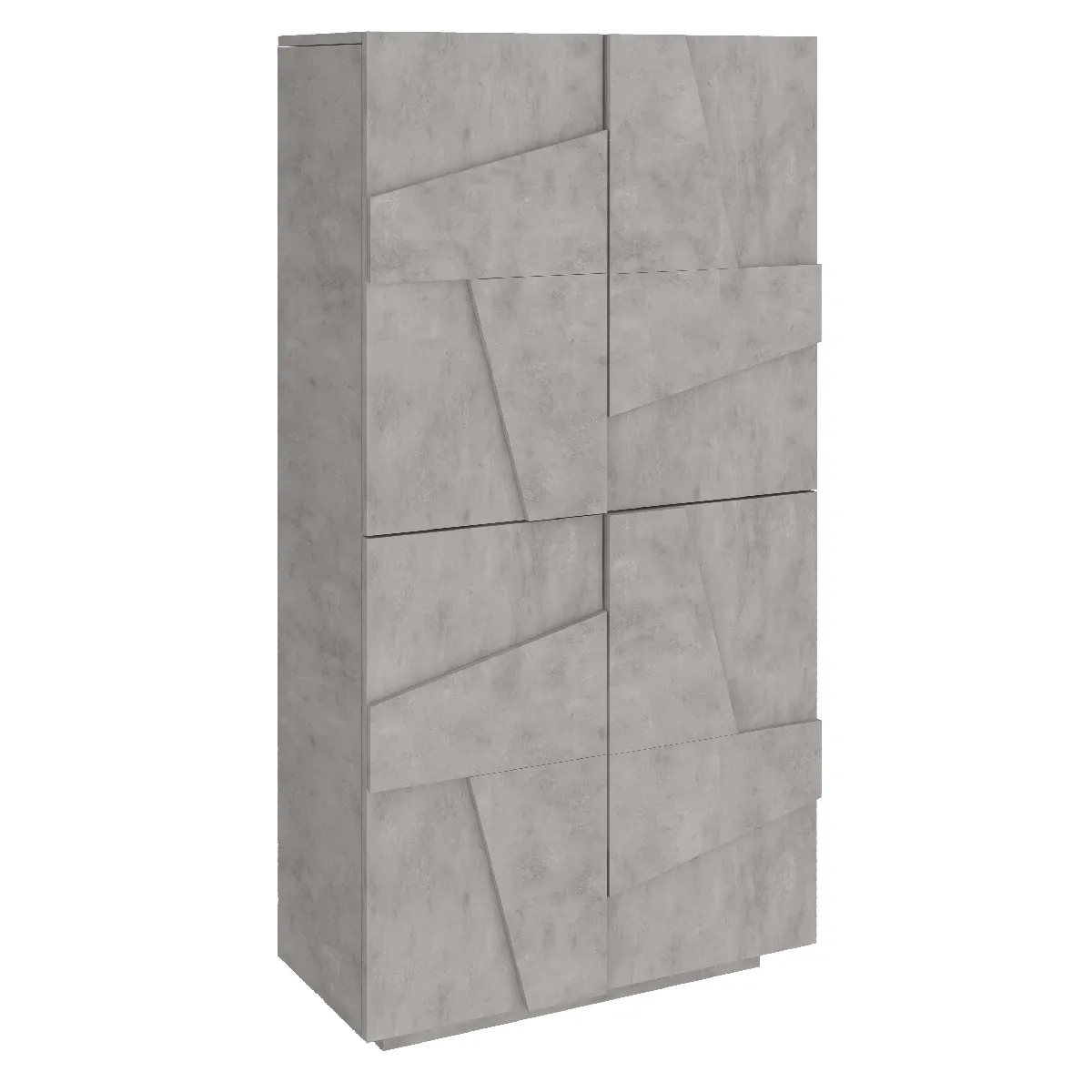 ALTER Étagère à chaussures moderne - Gris ardoise