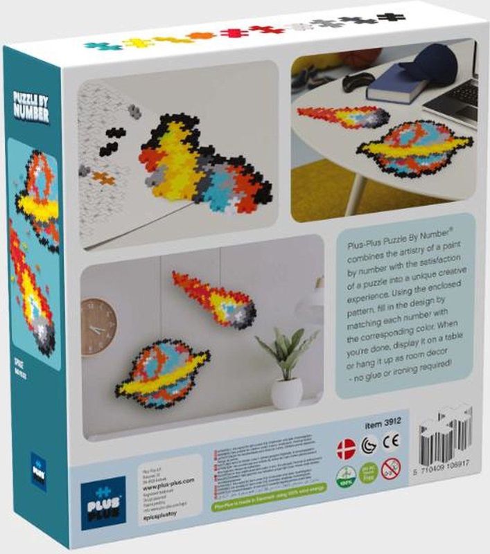 Plus-Plus - Puzzle by Number - Legpuzzel - Kleurvol - Creatief Speelgoed