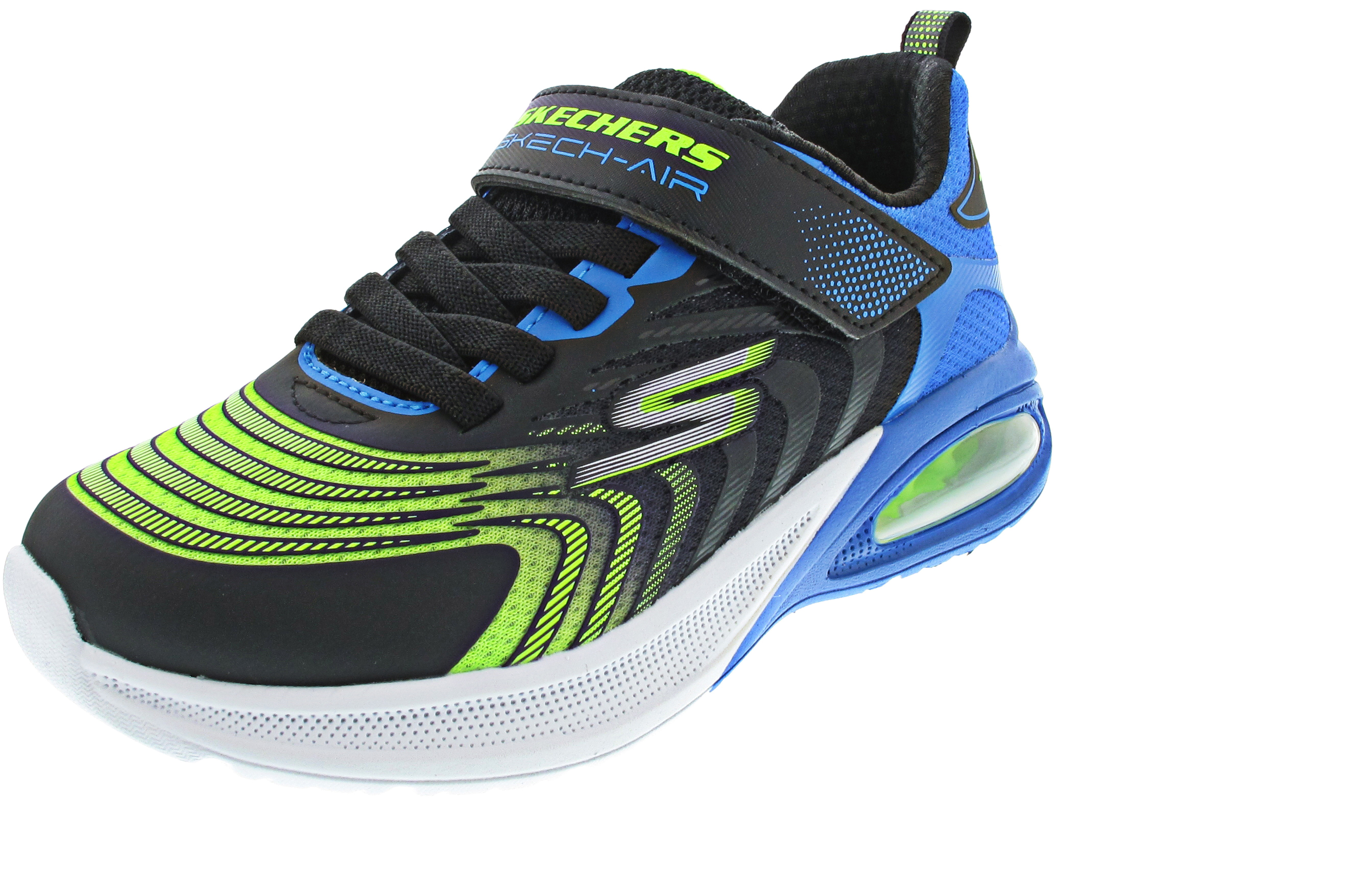 Skechers Microspec Max Advance Vor Sneaker schwarz