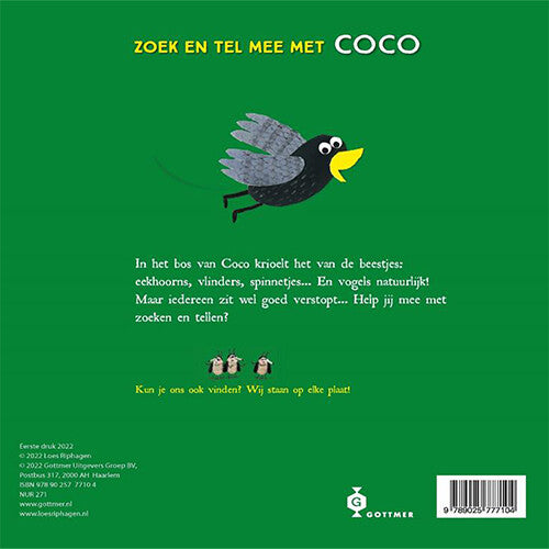 Uitgeverij gottmer het bos van coco - een tel- en zoekboek