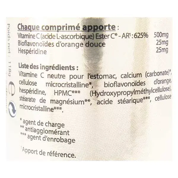 Vit'all+ Vitamina C Ester 500 - 100 comprimidos sulcados