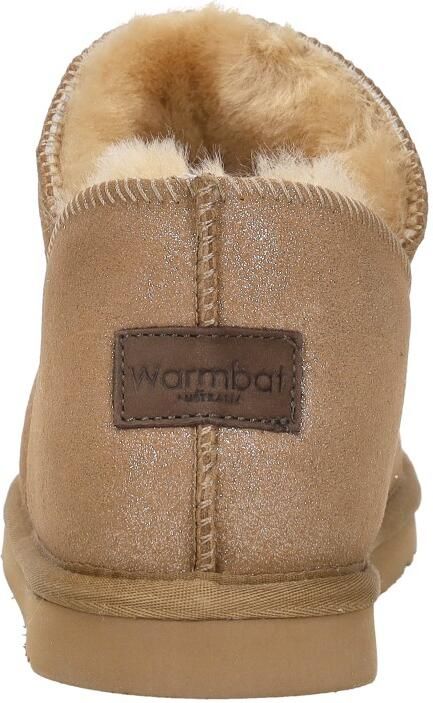 Warmbat Willow Pantoffels Dicht goudkleur