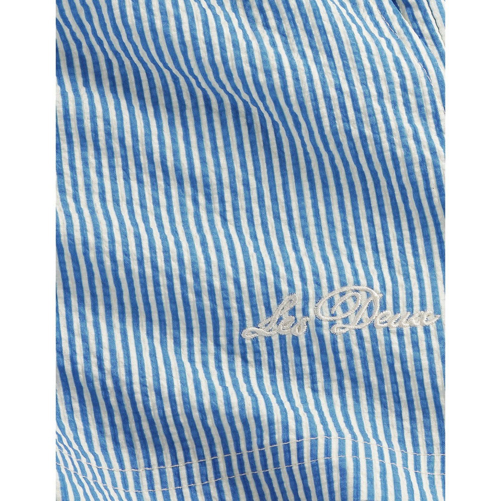 Køb Les Deux Kids Palace Blue Stan Stripe Swim Shorts