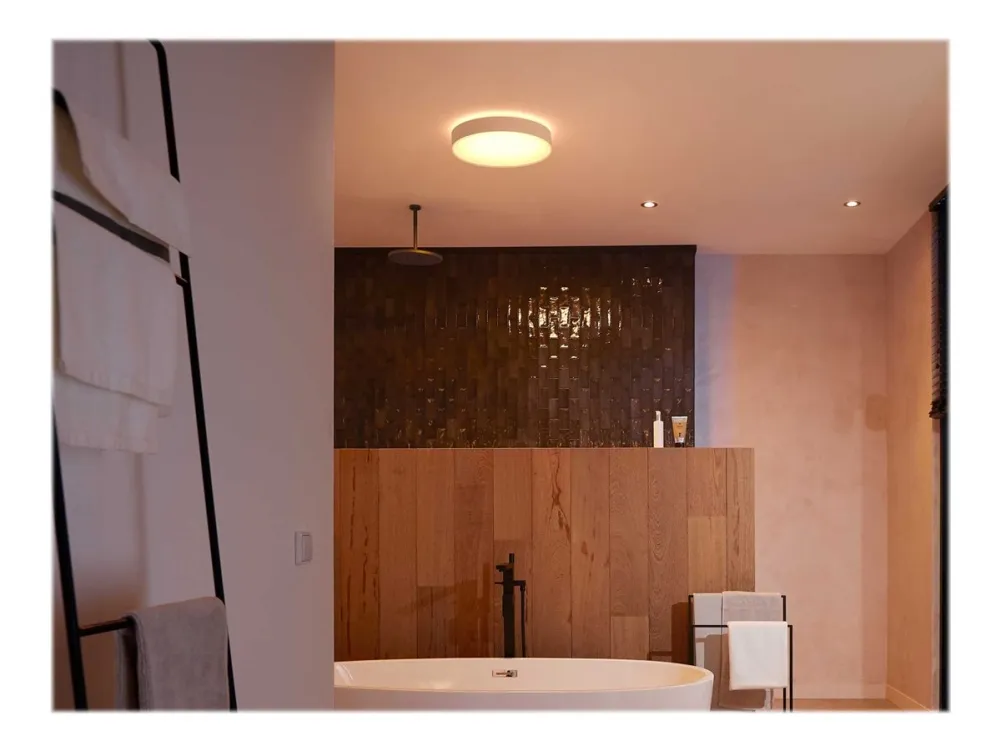 Philips Hue White ambiance Devere L - Loftslampe - LED - 33.5 W - klasse F - varmt til køligt hvidt lys - 2200-6500 K - hvid