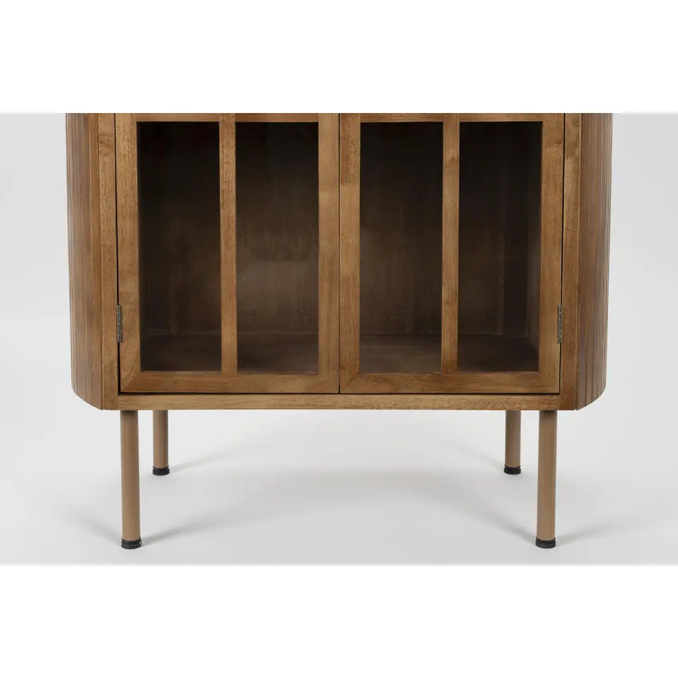 Housecraft Yaz Kast Hoog Hout - Bruin