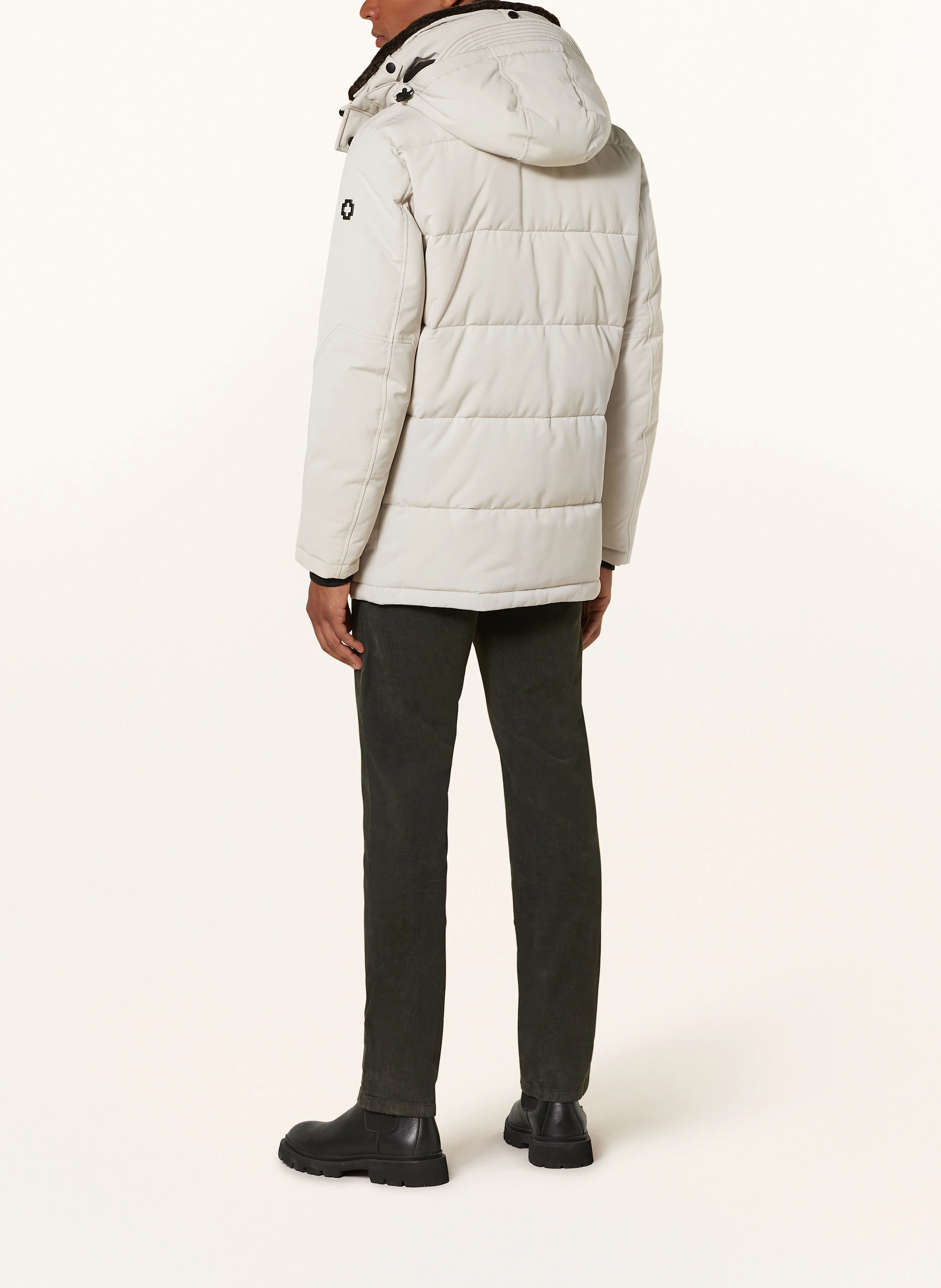 STRELLSON Parka PLAZA 2.0 mit Kunstpelz