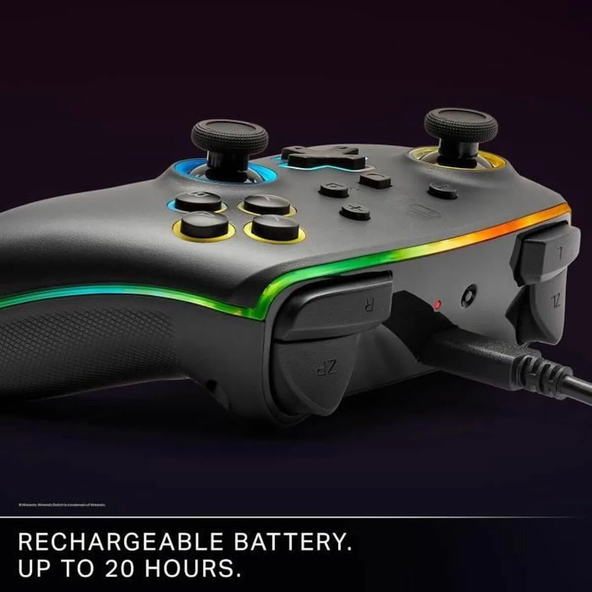 Power A Manette Filaire Switch Lumectra
