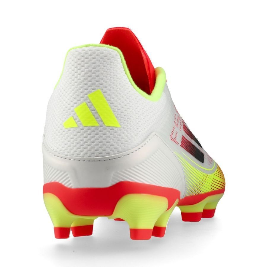 adidas F50 League MG Pure Victory - Blanc/Noir/Jaune