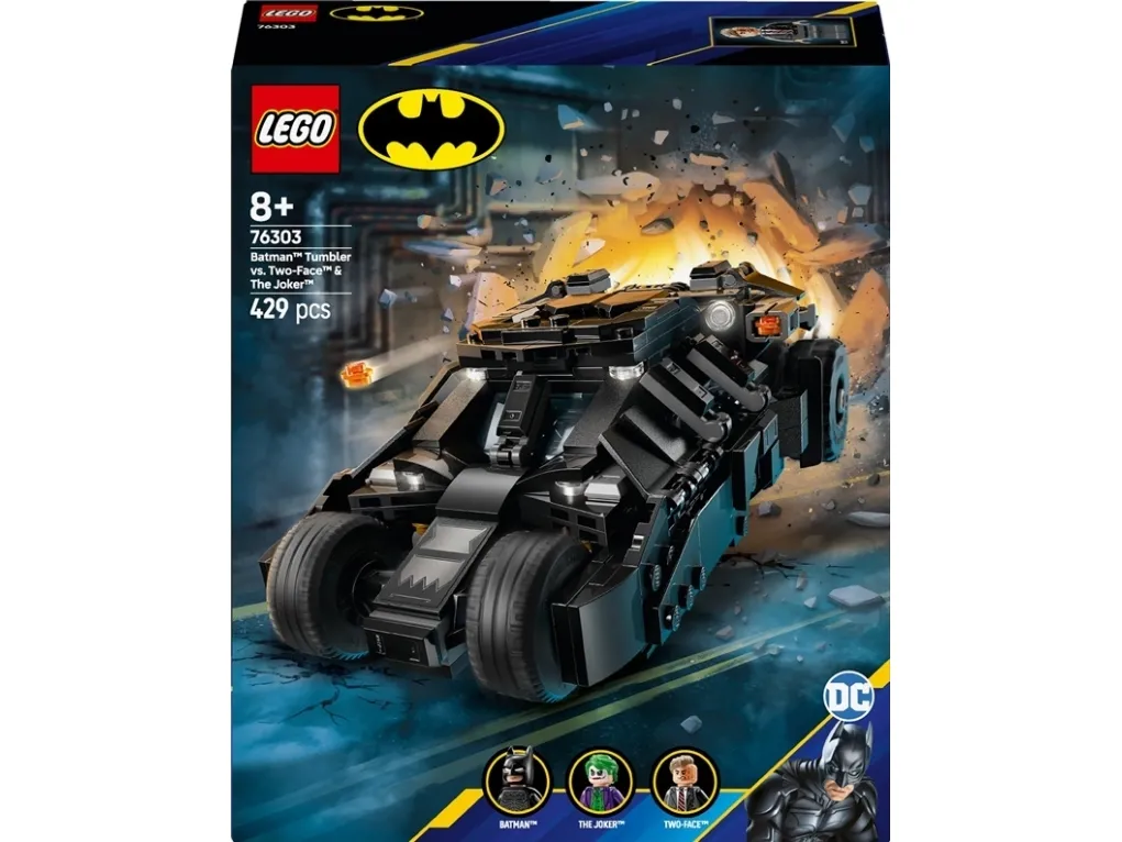 LEGO Super Heroes DC 76303 Batmans™ Tumbler mod Two-Face™ og Jokeren