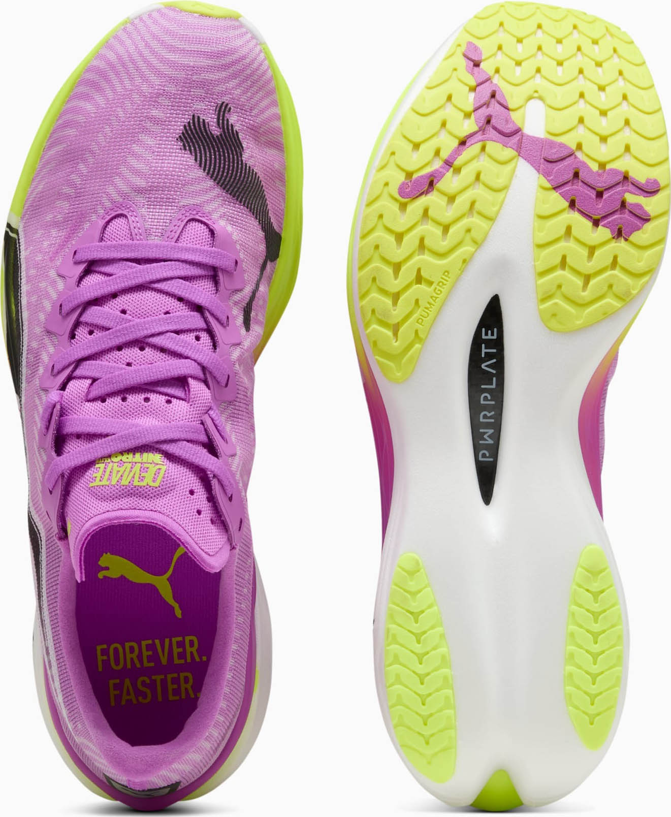 Deviate NITRO Elite 3 Herre Pure Magenta/Yellow Alert