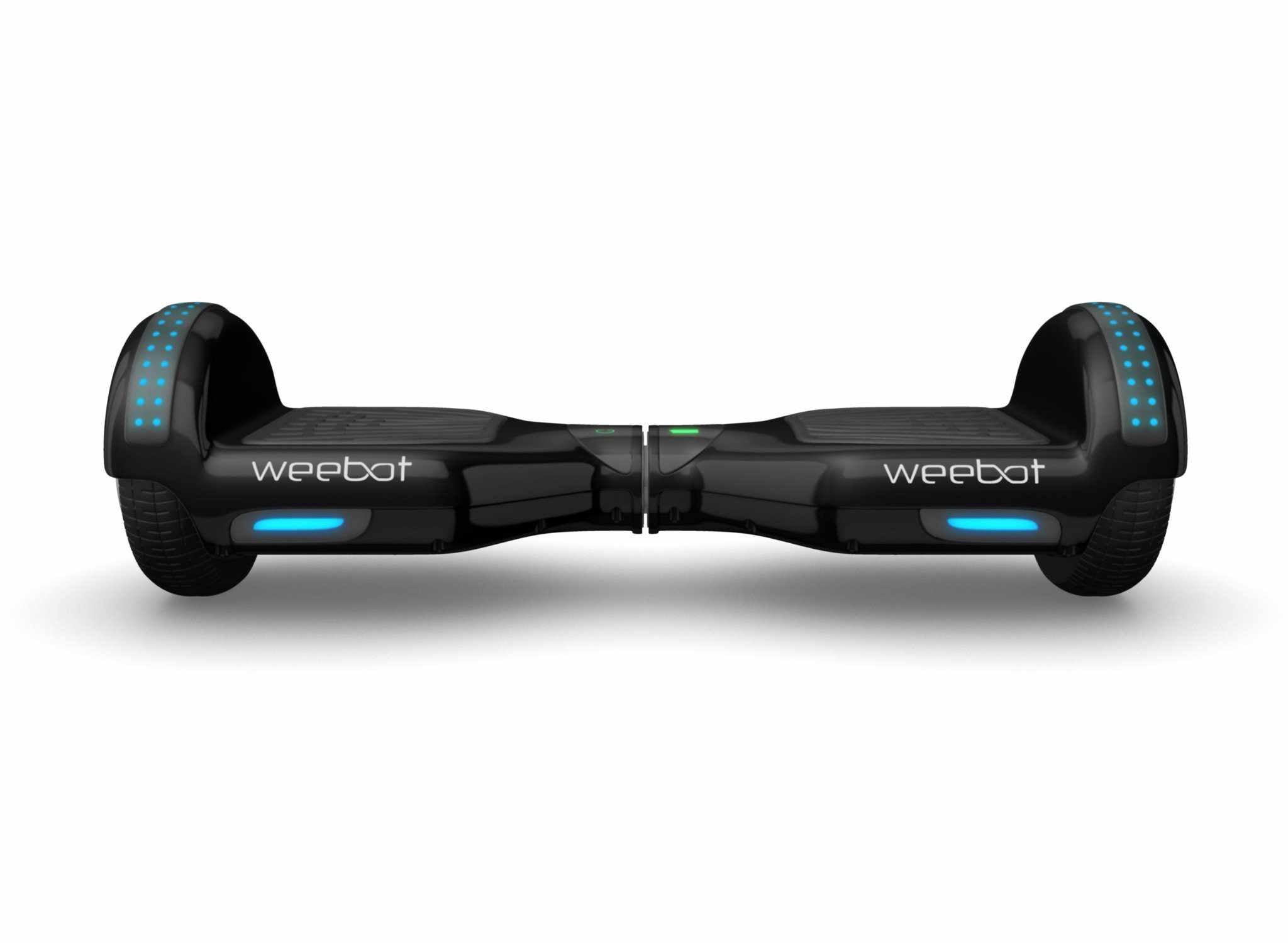 Pack Hoverkart + Hoverboard Light Noir LED Bluetooth  Musique 6,5 Pouces